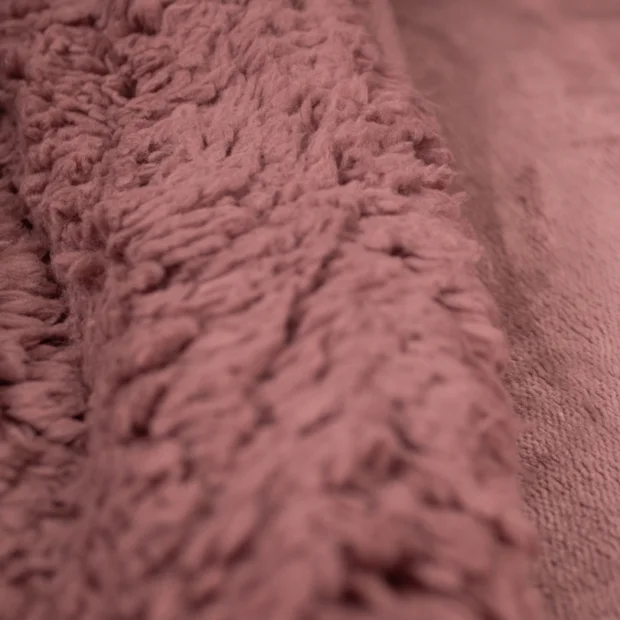 Detalhe do edredom rosa